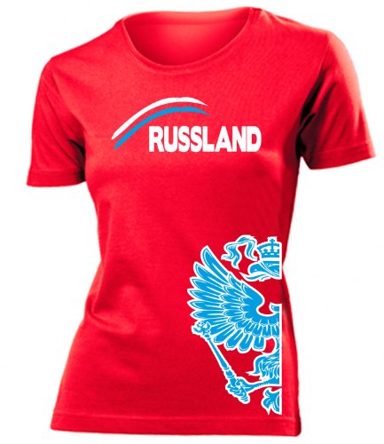 FUSSBALL WM 2014 – RUSSLAND FANSHIRT 3205(F-R) Gr. S