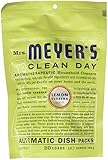 Mrs. Meyers Clean Day Automatic Dishwashing Soap Packs, Lemon Verbena, 12.7 oz, 2 pack