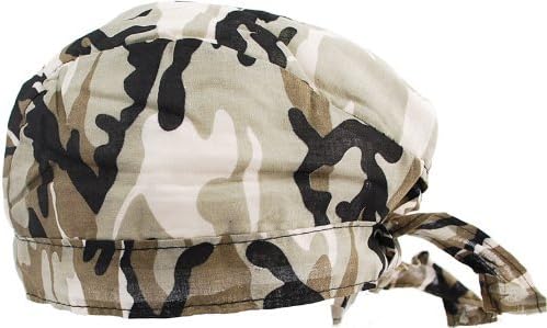 Biker Skull Caps - Head Wrap Do Rags / Bandanas / Hats - Paisley Urban Camo