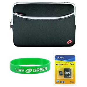 Buy Acer Aspire One AOA150 8.9-Inch Netbook Compatible Neorpene Sleeve Case and 4 GB Micro SDHC...