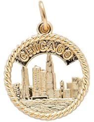 Rembrandt Charms Chicago Skyline Charm