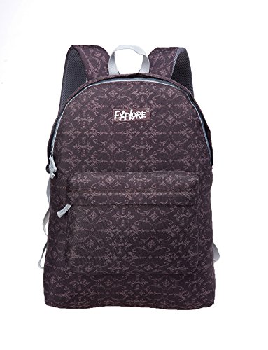 School Backpack for Girls&Boys,Explore Casual Polyester Backpack Daypack Printed 20L