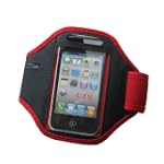 Red iPhone 4 4S Sports Strong ArmBand...