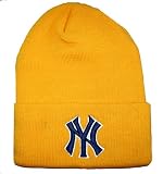51fNel8005L. SL160  MLB New York Yankees Beanie , Yellow