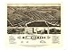 Mount Clemens, Michigan - Panoramic Map Giclee Poster Print