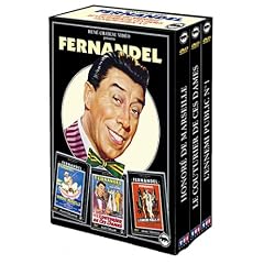 Coffret Fernandel 3 DVD : Honor� de Marseille / Le Couturier de ces dames / L'ennemi public n�1