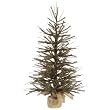 2' Vienna Twig Artificial Christmas Tree in Burlap Bag - Unlit