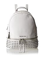 Michael Kors Mochila Rhea Zip Sm Backpack (Blanco)