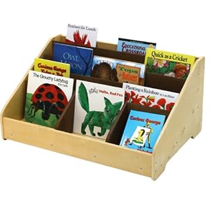 A+ Childsupply Toddler Book Display w. Mirror