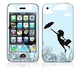 Modern Super Woman Decorative Skin Cover Decal Sticker for Apple 3G iPhone / iPhone 3GS 3G S