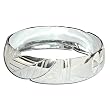 Costume Jewelry Rodium Plated Bracelet from India Unique Gift for Her 2.3 inches