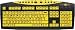 Danish Large Print USB Computer Keyboard for Visually Impaired - Yellow Keys with Bla...