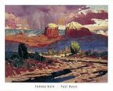 Sedona Rain Art Print Poster By Paul Davis, 32.5 