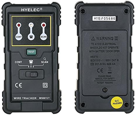 BUKE RJ45 RJ11 Telephone Wire Network LAN TV Cable Electric Wire Line Finder Tracker