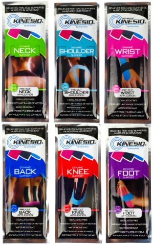 Kinesio Pre-Cut Applications - Single Packs