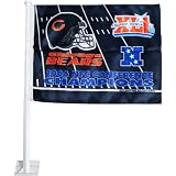 Chicago Bears 2006 NFC Conference Champions Car Flag