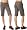 Dickies Girl Stretch Bull Tomboy Shorts in Black/Orange Plaid - Ships in ''24'' Hours!, Size: 0