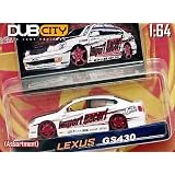 Jada Toys 2003 Dub City Import Racers! - White Lexus GS430 with Collector Card #037 by Dub City