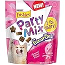 Friskies Party Mix Favorites, Slammin' Salmon Flavor,  16-Ounce Pouch, Pack of 1