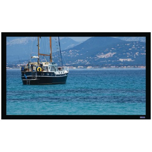 Best Price Vutec EZ060107BW 123-Inch 60-Inch x 107-Inch Vu-Easy Fixed Frame Wall Screens with Brite White Surface