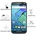 OMOTON 3298673 0.26 mm Scratch Resistant Screen Protector for Moto X Pure Edition - Clear (2 Pack)