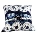 Alma de Anil Flower Button, Indigo Dyed Pillow Cover