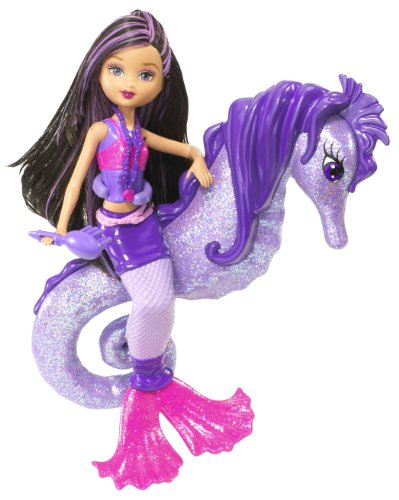 Barbie In A Mermaid Tale Seahorse Stylist Doll - Purple