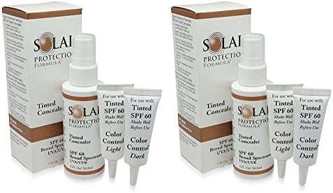 Solar Protection Formula SPF 60 Tinted Concealer Beige 15, 2 oz (Set of 2)