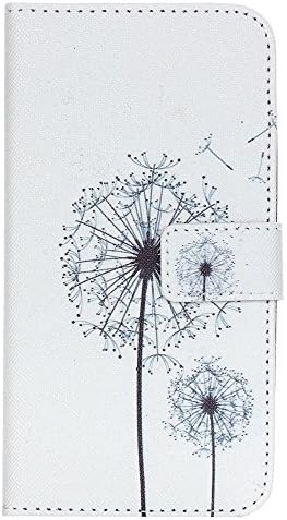 LG K10 Case, LG Premier LTE L62VL L61AL Case,Jamesay [Kickstand] Premium PU Leather Wallet Case Flip Cover Built-in Card Slots Pockets &amp; Stand For LG K10/LG Premier LTE L62VL L61AL (2016) - Dandelion