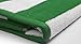 Large Beach Towel, Pool Towel, in Cabana Stripe - (Green, 4 pack, 30x60 inches) - Cotton - by Utopia Towel
