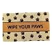 "Wipe Your Paws" Door Mat