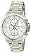 Seiko SKS441 Chronograph Silver Tone Dial Stainless Steel Mens Quartz Watch