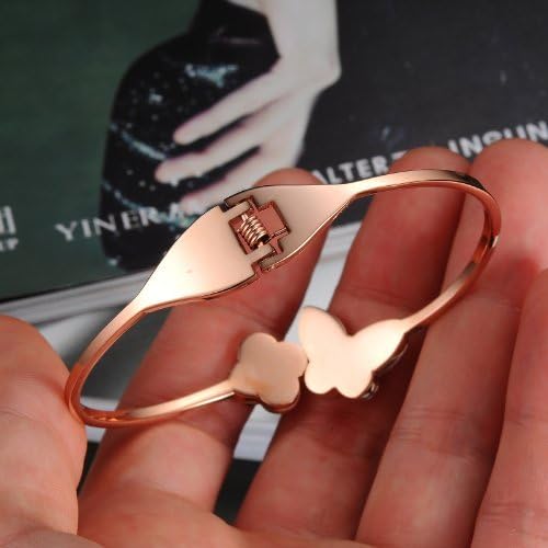 The Lantern Fashion Stainless Steel Bracelet Cuff Bangle Wristband and Anti-allergy 6.6 Inch Length