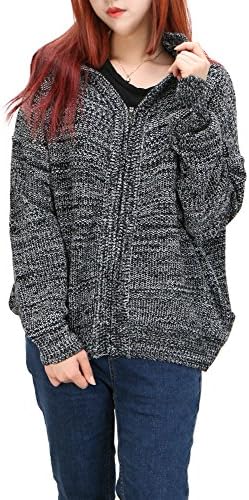 LOVELYHEART Women's Wave Cardigan-Sweater Free Size Bokashi