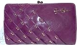 Jessica Simpson Leanna Clutch Wallet Purse Bag Purple