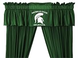NCAA Michigan State Spartans - 5pc Jersey Drapes Curtains and Valance Set