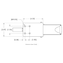 DE-STA-CO 846 Pneumatic Hold Down Action Clamp