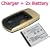 2 BATTERY+CHARGER FOR KODAK KLIC-7004 V1073 V1273 M1033