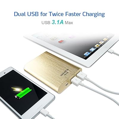 Adata PV110 10400mAH Power Bank (Golden)