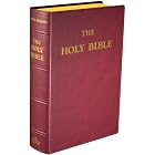 Douay-Rheims Bible, Standard size, Flexible Cover, Burgundy colour by Word of God and Bishop Challoner