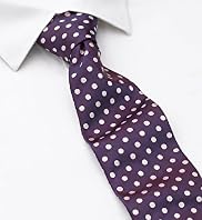 Italian Pure Silk Spot Design Tie