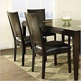 Ice Side Chair in Multi-Step Dark Rich Cherry [Set of 2]