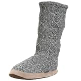 MUK LUKS Cable Knit Toggle Bootie