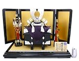 ★秀光オリジナル限定品★五月人形・兜平台飾りセット スワロフスキーを随所にちりばめ、輝く若竹で輝望を放つ未来を見据えた上質なフルセットの画像