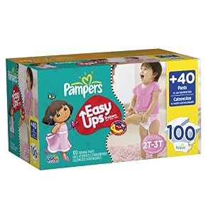 Pampers Easy Ups Training Pants for Girls