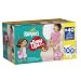 Pampers Easy Ups Trainers, Value Pack, Girl, Size 4 S2T/3T, 100 Count