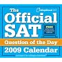 The Official SAT Question of the Day 2009 Calendar
