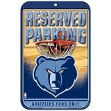 NBA Memphis Grizzlies 11-by-17 Inch Locker Room Sign
