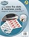 MagnaCard Save the Date and Business Cards, 30 Cards,  White, (PMBC805113)