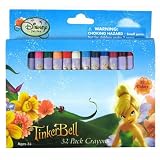 Disney Fairies Tinkerbell 32 Count Crayons In A Box